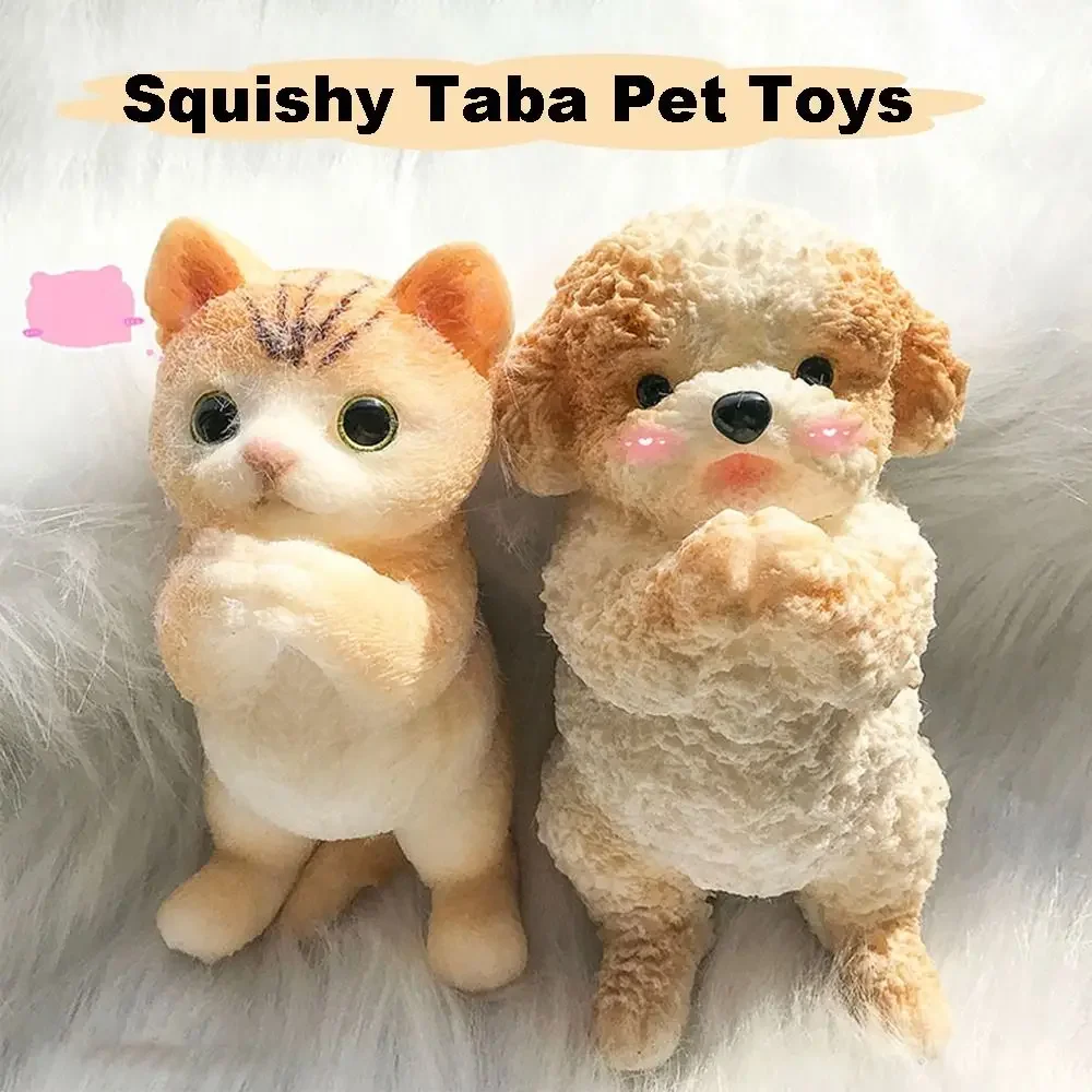 Mainan Squishy Anjing Raksasa Fidget Remas Pereda Kucing Taba Selamat Lengket Hadiah Pesta Penghilang Stres