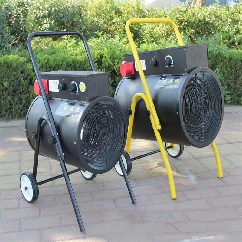 Electric Warm Heater Power Industrial Hot Exhaust Pressure Air Blower for Factory Greenhouse Breeding Ventilation Dryer Fans