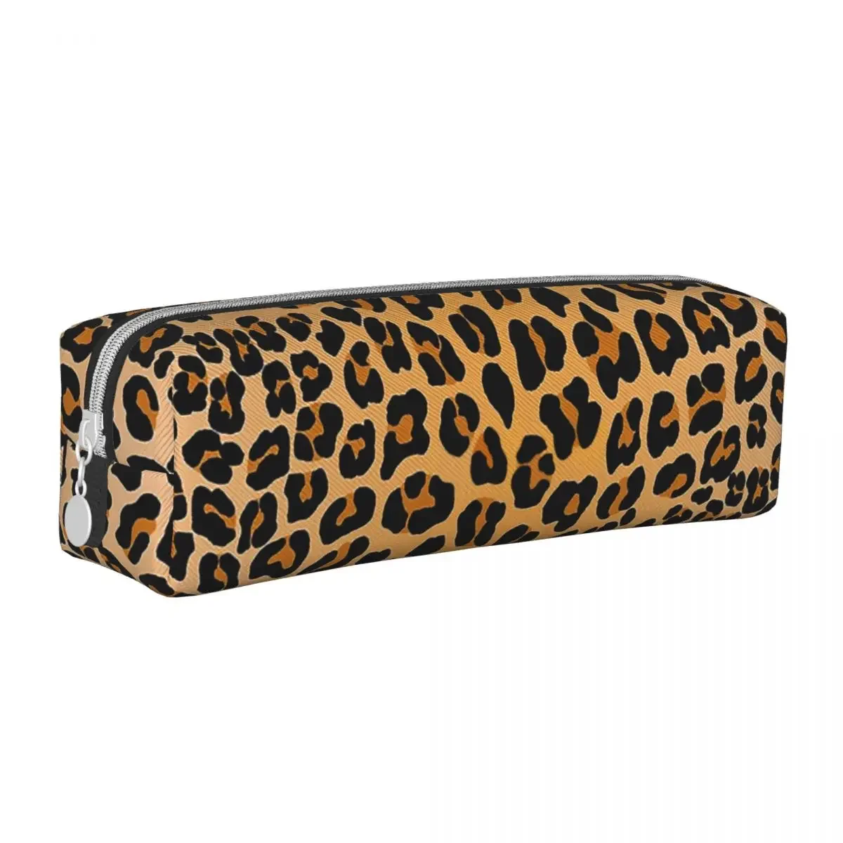 Lovely Leopard Print Pencil Cases Pencil Box Pen Holder for Student Large Storage Bag Students School Gift Stationery