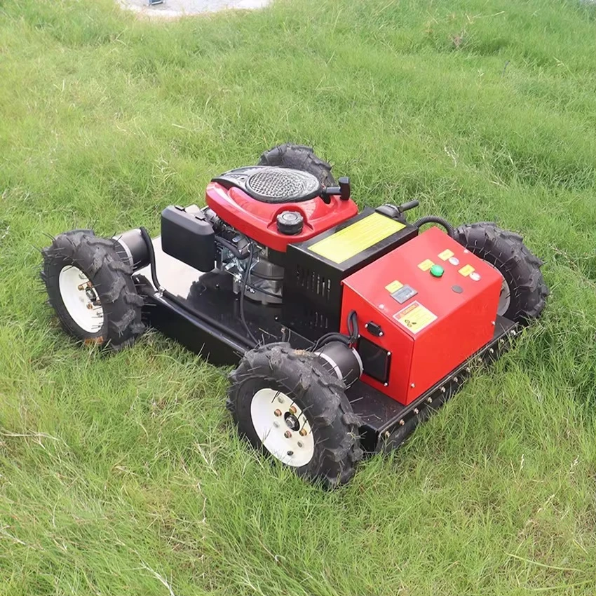 Easy to Operate 4 Stroke  Four-Wheel Lawn Mower Remote Control