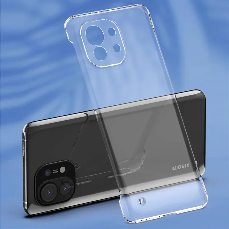 Ultra-thin Frameless Clear Case For Xiaomi 9Pro 10 10T 10S 11 12 Poco M4 M3 Pro Lite Ultra Redmi Note 8 9 10 10S 11 10X 5G Cover