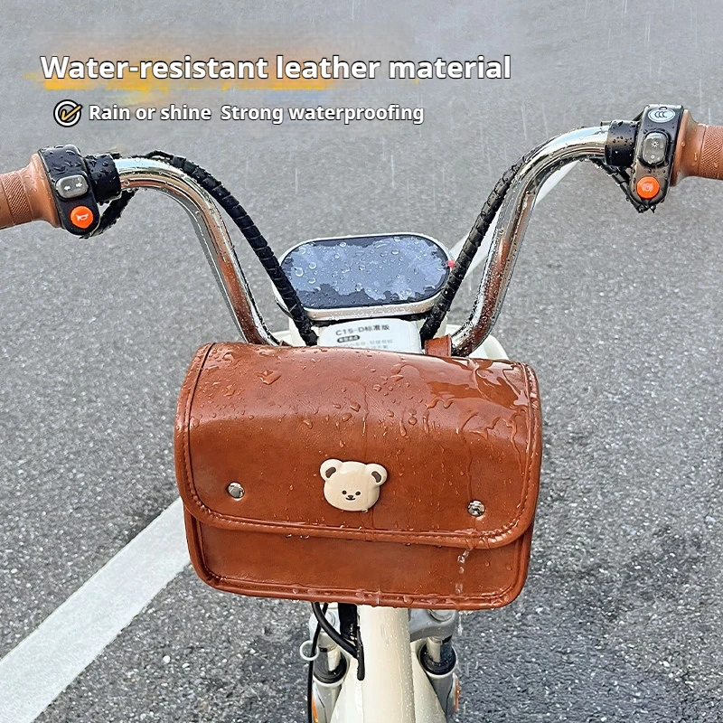 Modische PU-Leder Fahrradtasch – Mountain Biking Bag Bewertung und Preis