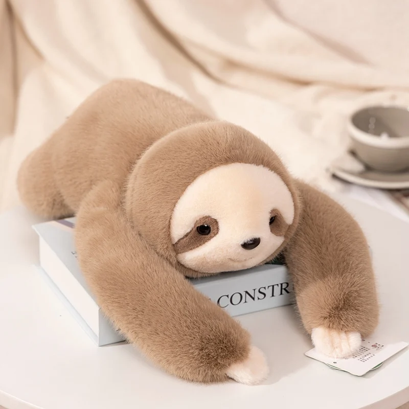 30-65cmKawaii High Quality Forest Animal Plush Doll Pillow Soft Long-arm Raccoon Dinosaur Sloth Panda Koala Plush Toy Home Decor image 3
