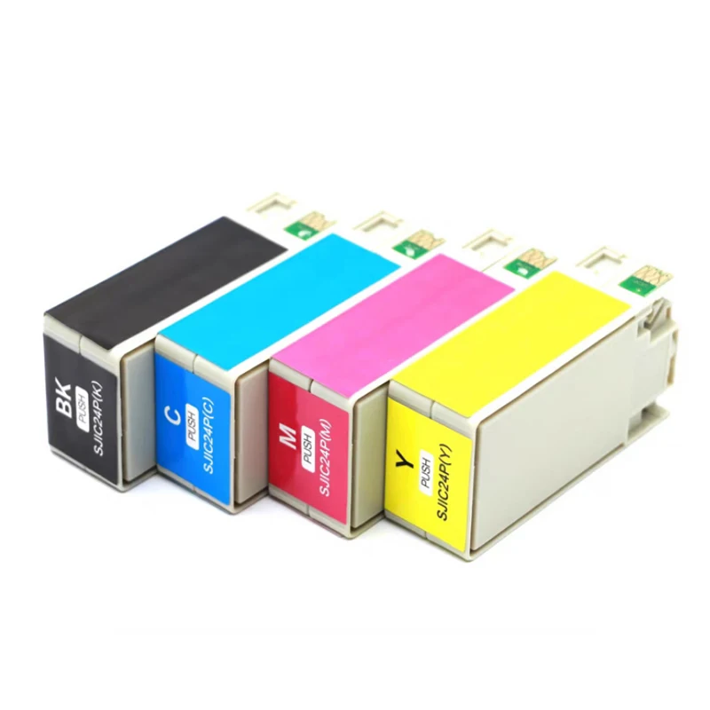 Europe SJIC22P Pigment ink Cartridge Compatible For Epson TM-C3500 C3500 Label printer Ink cartridges C33S020577 SJIC22P(K)