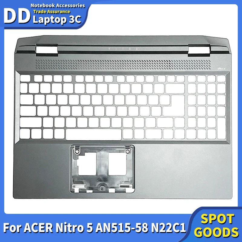 

New Original For ACER Nitro 5 AN515-58 N22C1 2022 Laptop Case Gaming Notebook Palmrest Upper Cover Top Housing Replacement Black