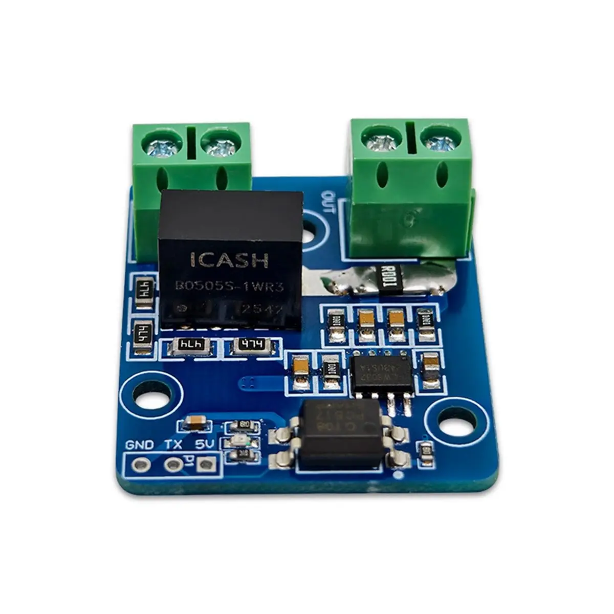 A64I HLW8032 AC Voltage and Current Acquisition Serial Module Measure Cable Voltage and Current AC220V