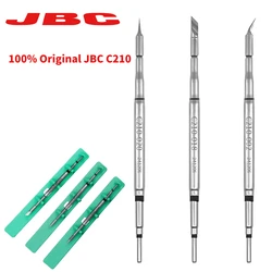 Original JBC C210 Soldering Iron Tips C210002/018/020 Universal Heating Core Efficient Heat fit JBC T210-A Precision Handle