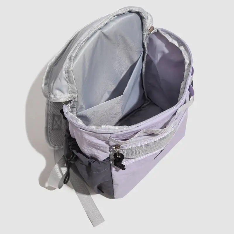 حقيبة كتف للمشي لمسافات طويلة في الهواء الطلق على ظهره خفيفة الوزن وسعة كبيرة للسفر محمولة خفيفة الوزن على الشاطئ والسفر والتخييم للرجال والنساء #5