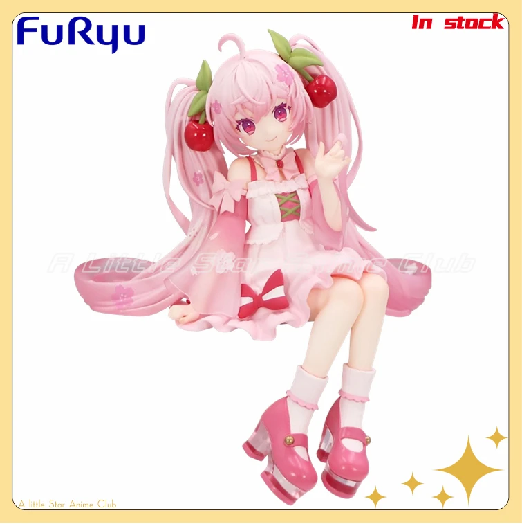 在庫あり-オリジナル-フリュー-ヌードルストッパー-初音ミク-アニメフィギュア