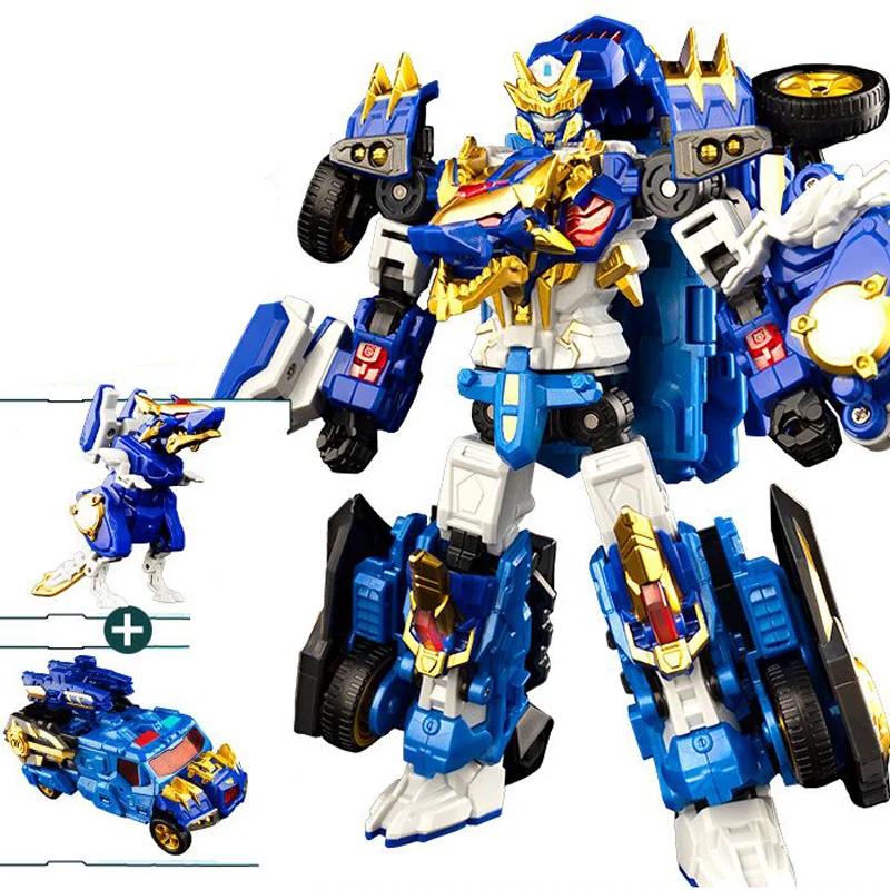 Nuevo Robot de deformación 2 en 1, juguete de 7 ''/18cm DIY, figura de acción de Anime de la Alianza transformadora, conjunto de juguetes, regalo de cumpleaños para niño, modelo coleccionable