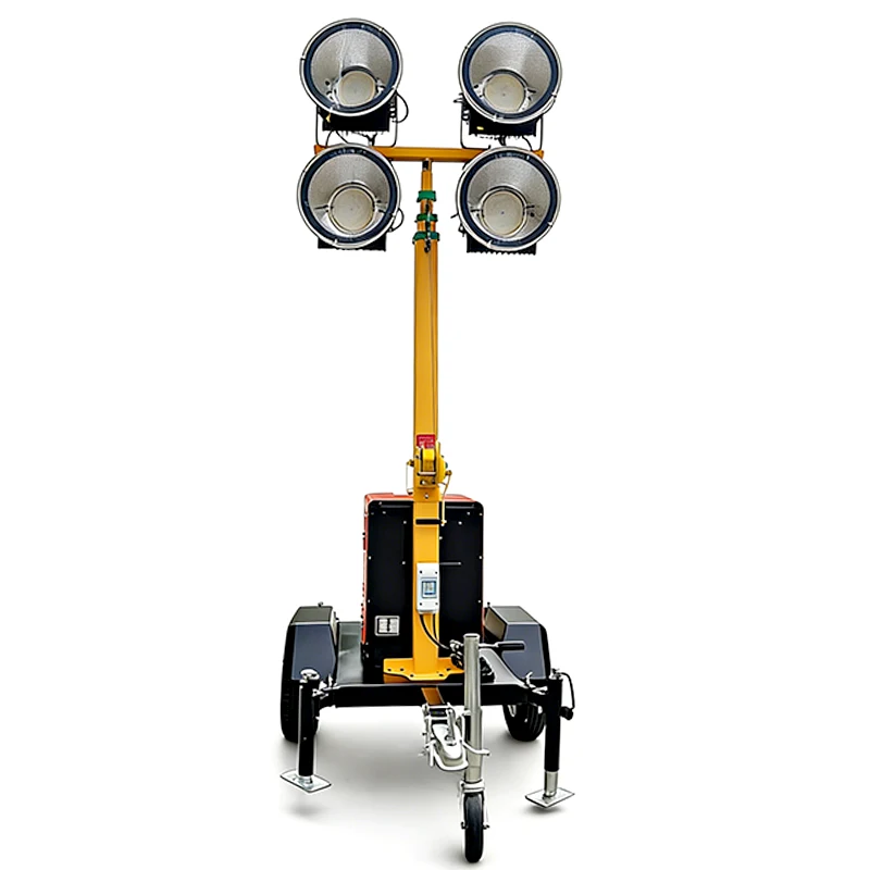 Customized Mobile Emergency Lighting Silent Diesel-Powered Lighthouse Suitable for Landscape Gardens, Emergency Rescue