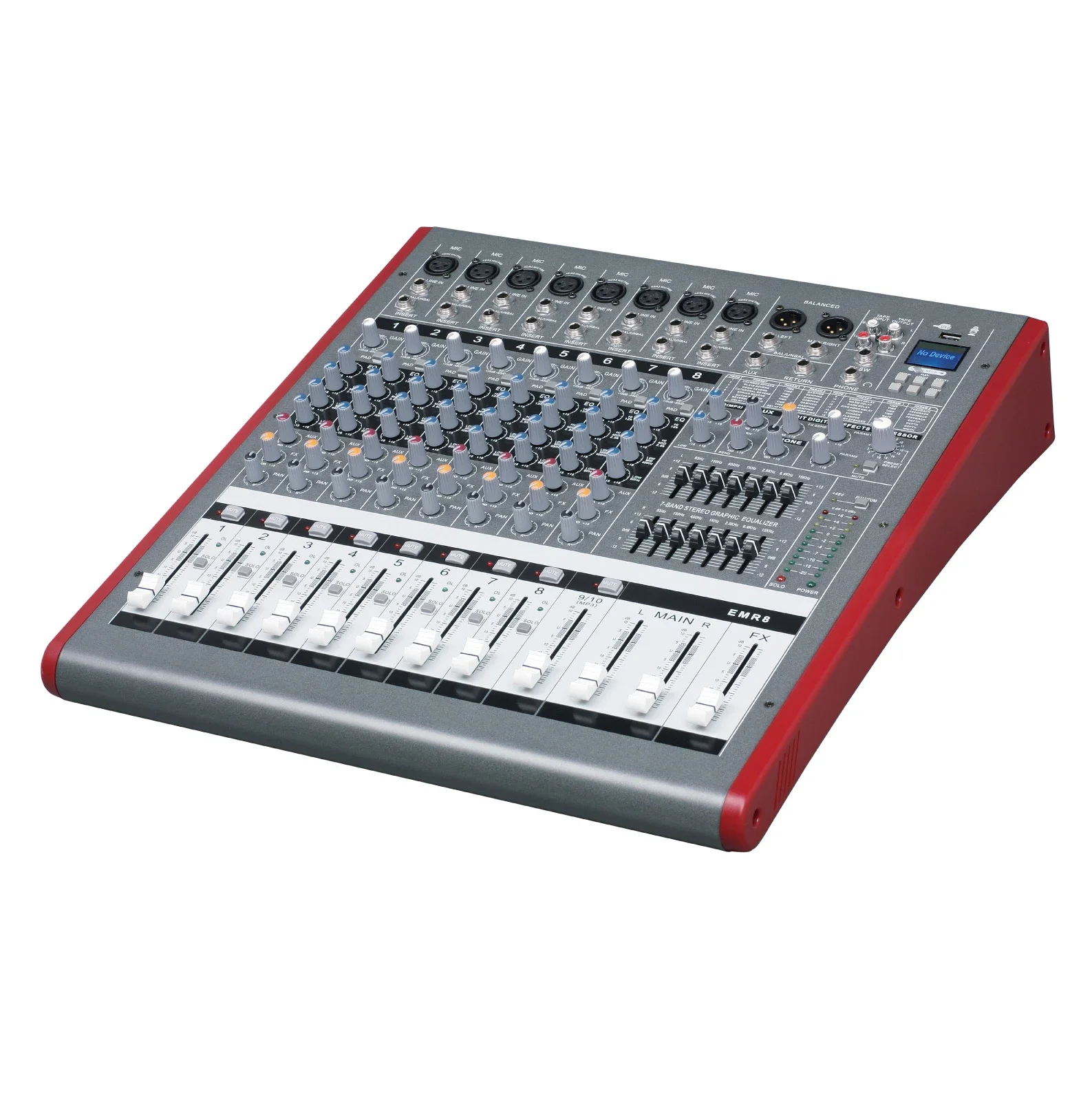 Hot Selling Professional PA System Ditgital Broadcast Recording Mixer Studio Mixing Console