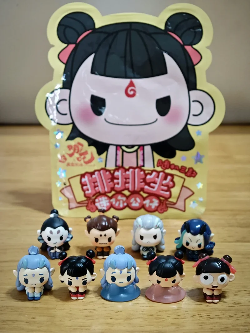 

Мини-Zhaobing и Shen Gongbao, фигурки, игрушки, модная слепая коробка, коллекционные предметы, подлинные анимационные персонажи, демонстрационные детали