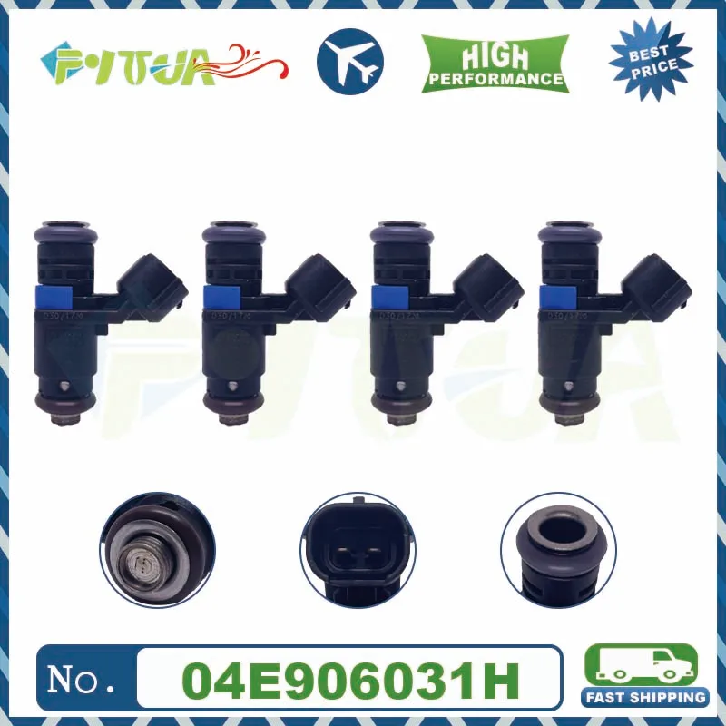 

4pcs Fuel injector 04E906031H for Volkswagen Jetta Ameo Golf Skoda Karoq Octavia Seat 2018-2022