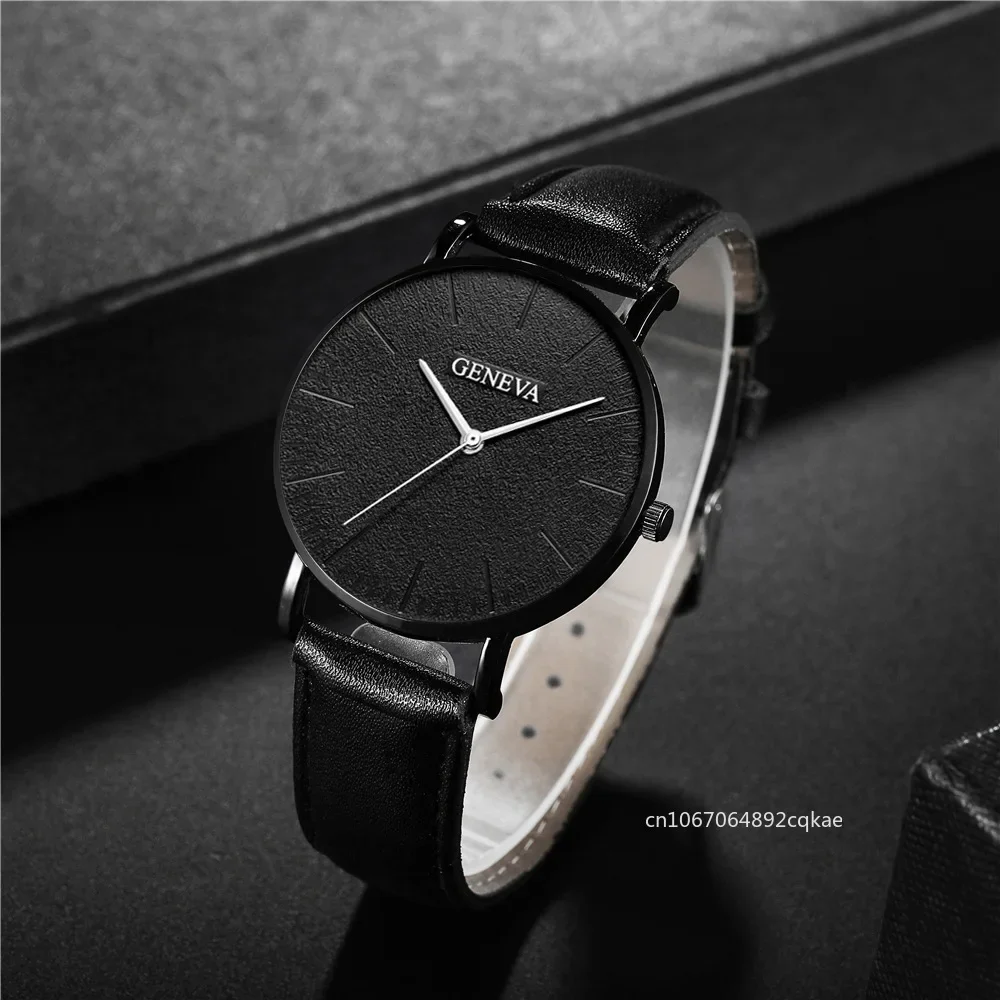 Fashion Casual Business Men Quartz Watch Set Fashion Casual Bracelet Watch Set Men Sports Trend Wristwatches Relogios Masculino