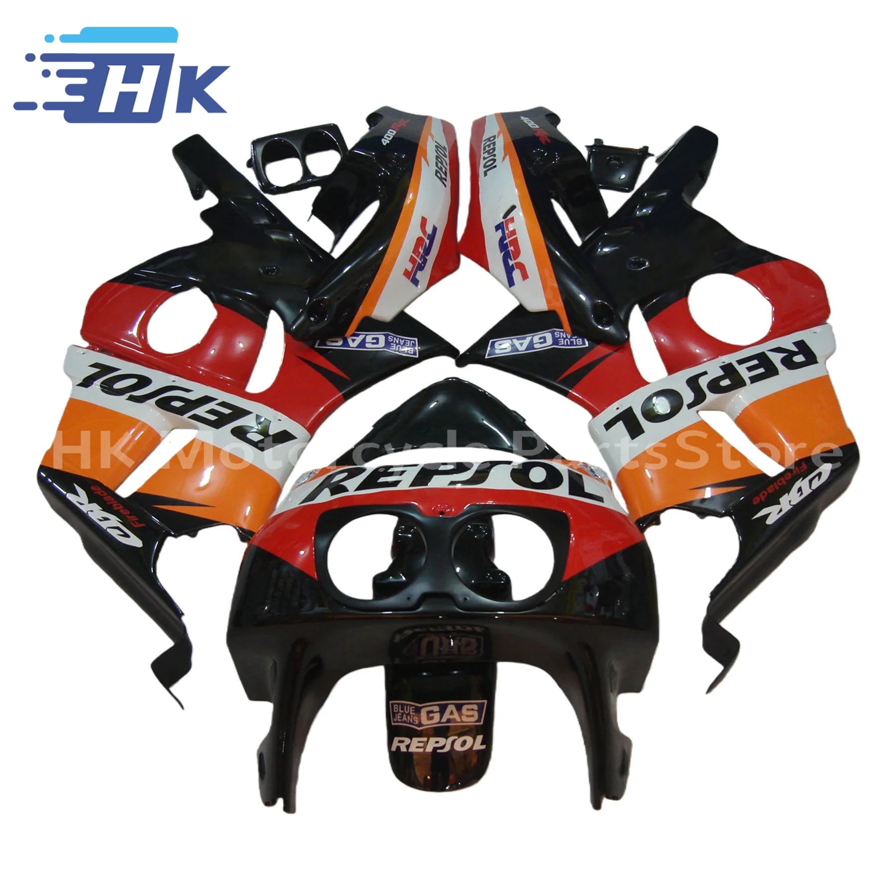 

For Honda CBR400RR MC29 1990-1999 Motorcycle ABS Plastic Full Fairing Kit Bodywork Fairing Injection Molding Set