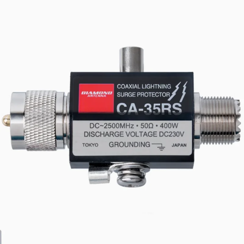 1PCS M Pulg CA-35RS 1GHz 400W coaxial lightning surge protector with connector SO239