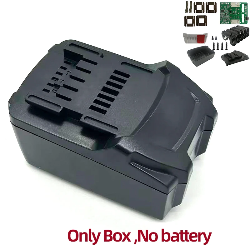 Plastic Case for 18650 18V Li-ion Battery Featuring LED Charge Indicator Plastic Case for Li-ion Battery PCB Charge Protection