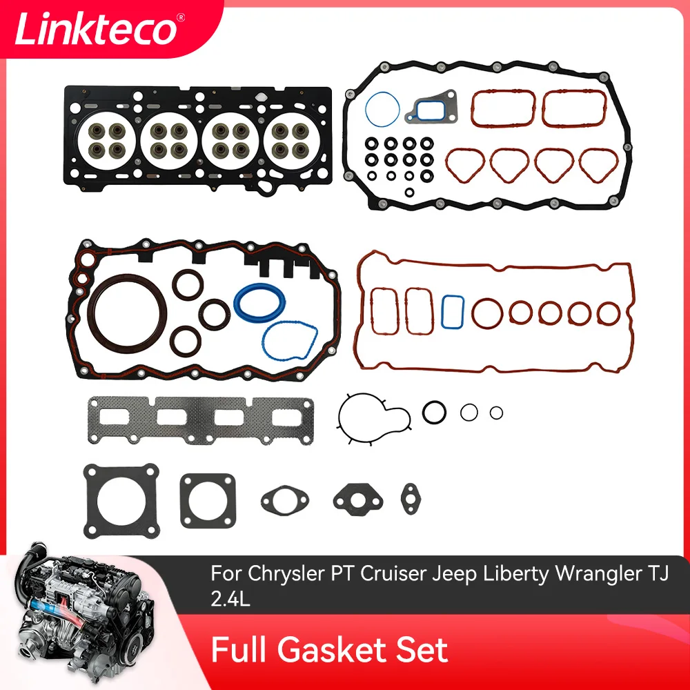 Demier Full Gasket Set For Chrysler PT Cruiser Jeep Liberty Wrangler TJ 2.4L Head Gasket Set