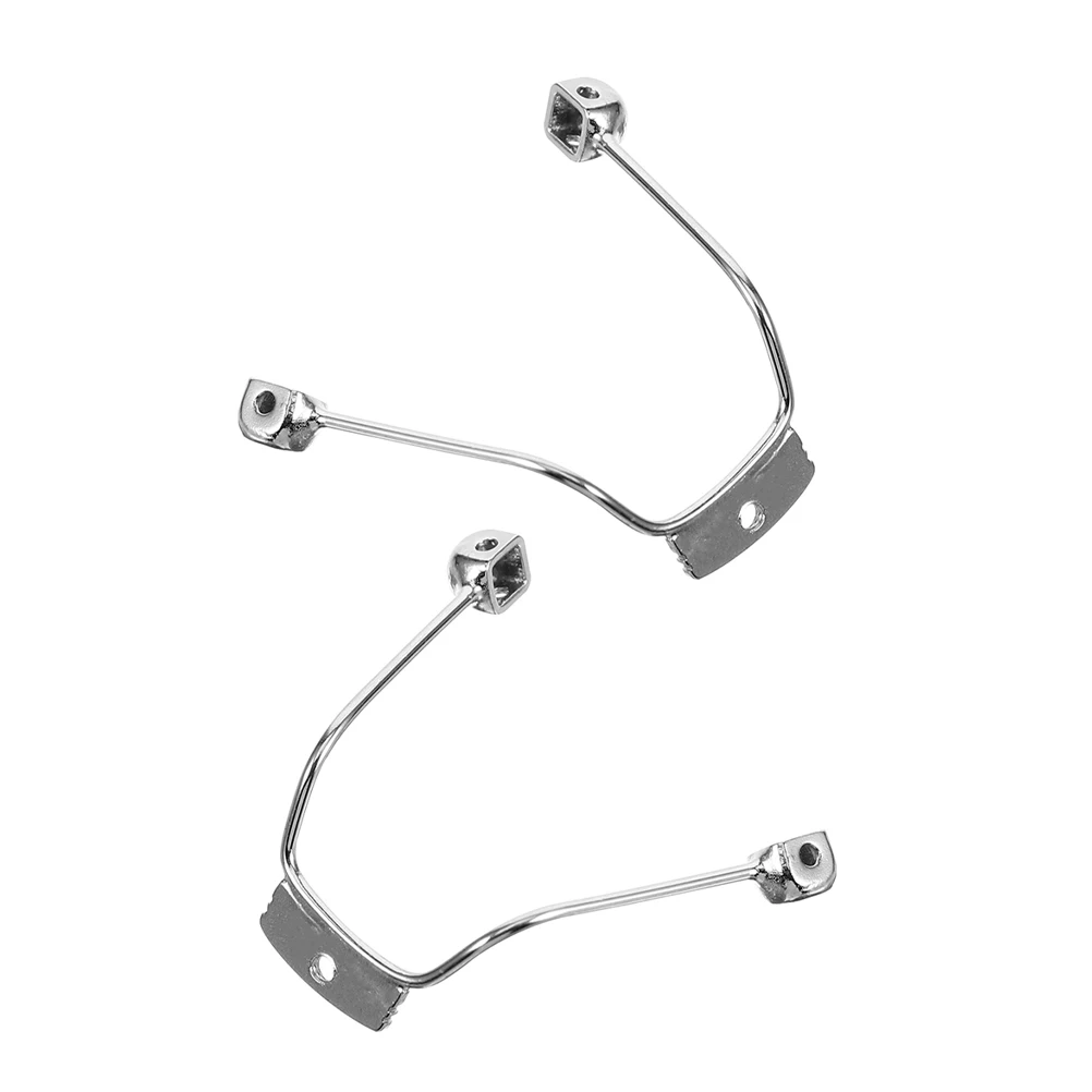 

2pcs Nose Support Bracket Metal Eyeglass Nose Pads Holder Anti-Slip Glasses Bridge Replacement Diy Eyewear Accessory For Plastic