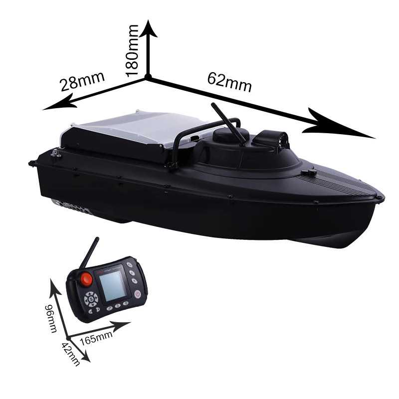 German WarehouseJABO2BG-7.4V10A*2 GPS Auto Navigation Fish Finder Bait Boat Auto Baiting Robot Delivery Store 16 Points