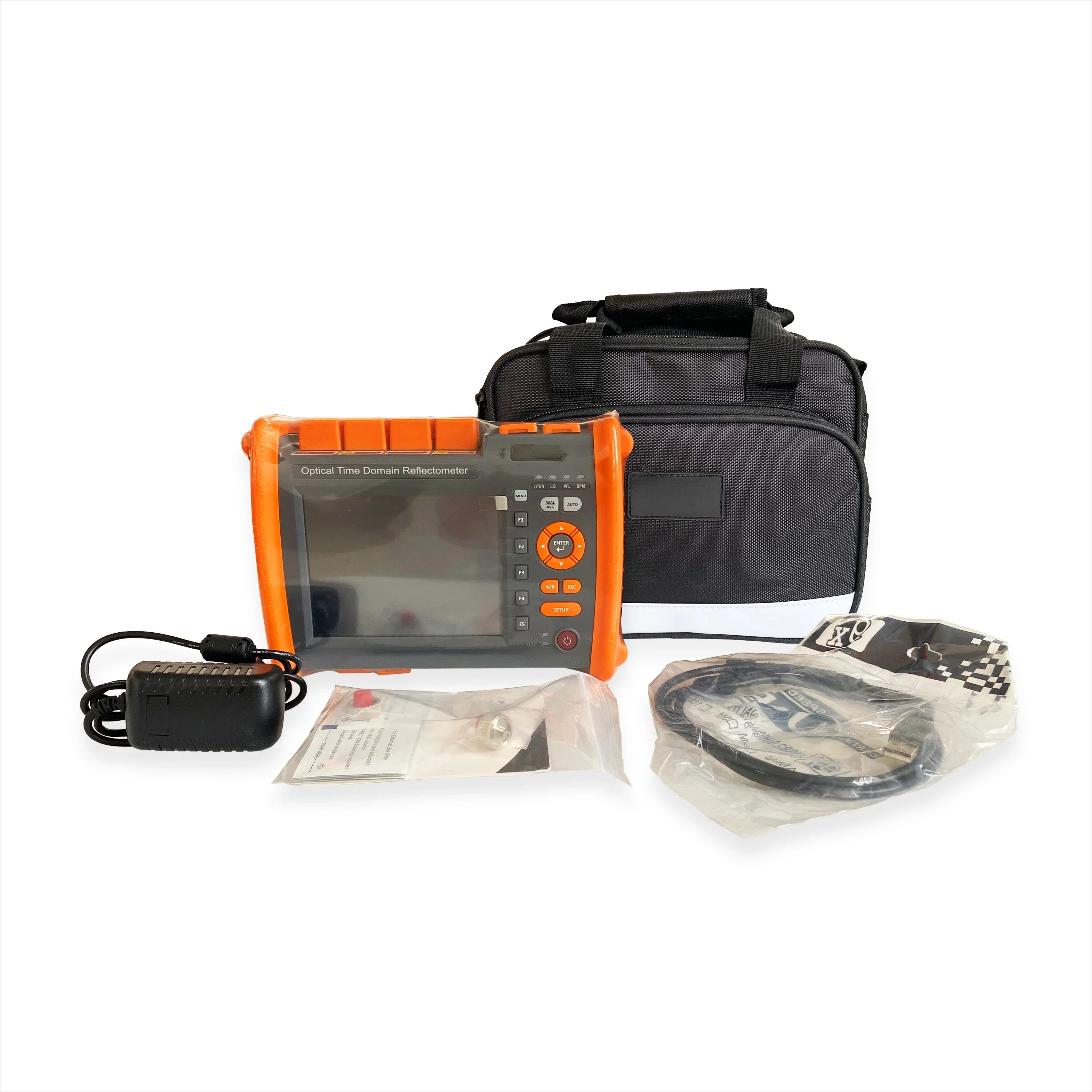 

Лидер продаж, оптический рефлектометр во временной области, многофункциональный тестер OTDR с источником света VFL OPM, 5,6-дюймовый сенсорный ЖК-экран