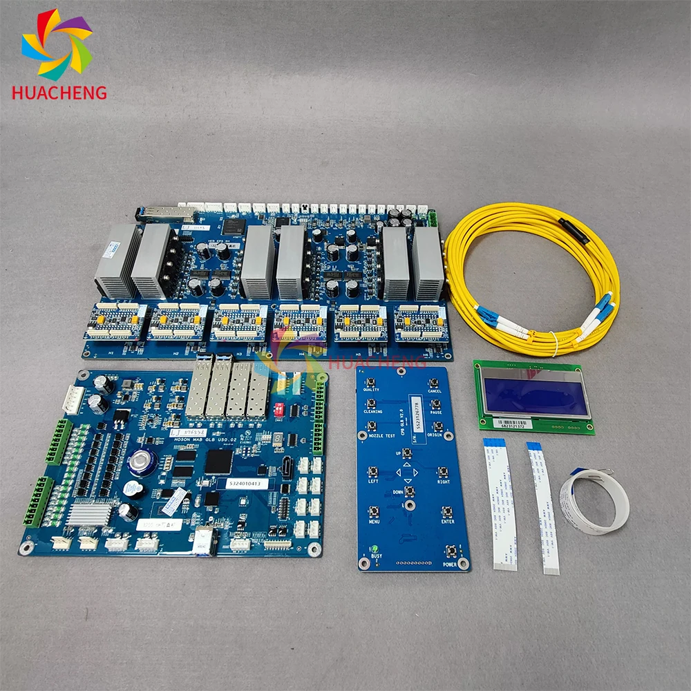 For Hoson I3200 6 Head Modified Board Kit Printhead Mainboard Carriage Board For Crystal Label UV Photo Printer