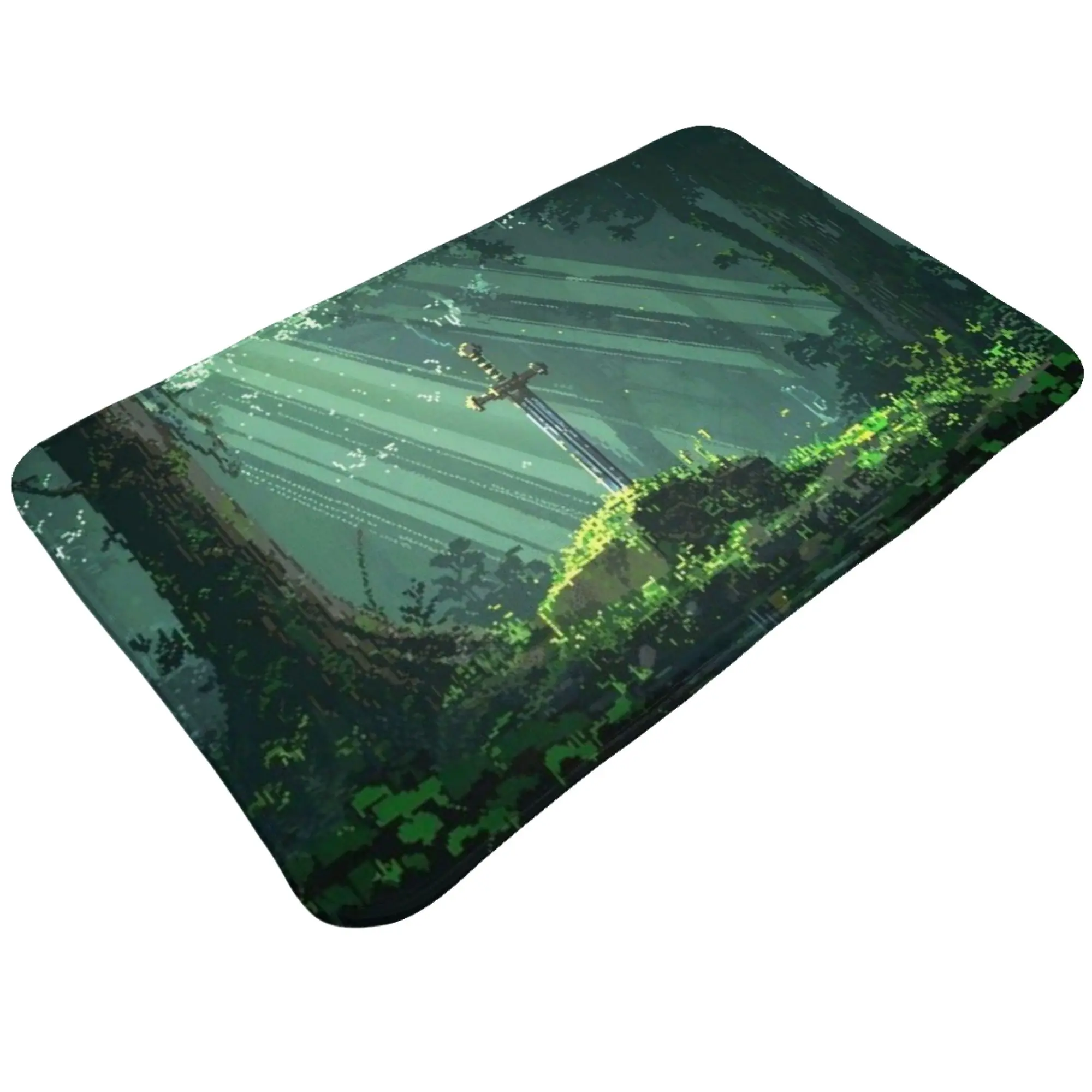 Master Sword Anti-Slip Mat Bath Link Welcome Doormat Floor Decoration