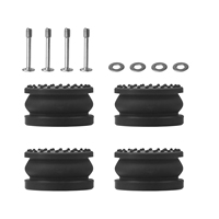 Toaiot Anti Vibration Feet for Bambu Lab Anti-slip Dust-proof Rubber Foot Pad for BambuLab X1/X1C P1P/P1S Voron Prusa Ender 3 V2