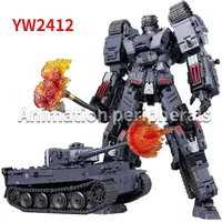 In Stock Transformation TOYSEASY YW2412 YW-2412 Tiger Tank Panzerkampfwagen VI Aus. E Tiger I Action Figures Toy Gift Collection