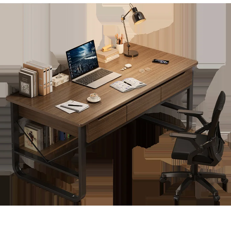 Computer desk Home desktop Simple desk Multifunctional with drawers