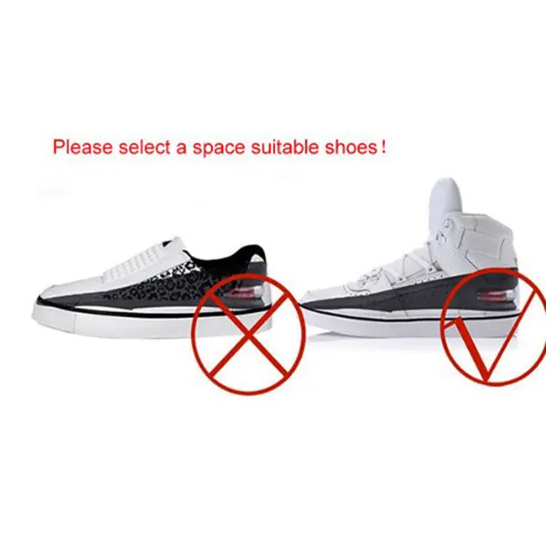 8Cm Height Insole 4-Layer Pu Taller Pad Anti-Slip Comfortable Insole Foot Care Tool For Men Women