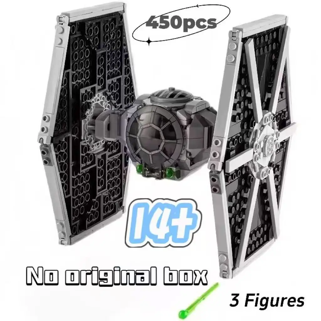 

Hot In Stock Imperial Tie Fighter Building Blocks Model Kit 75300 Space Wars Themed Toy Set for Kids Boys Christmas Gifts