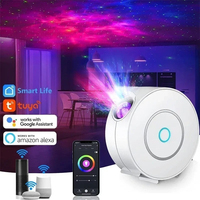 Tuya Smart LED Galaxy Projector Light Smart Life Star Projector APP Work With Alexa Google Home Colorful Starry Sky Night Light
