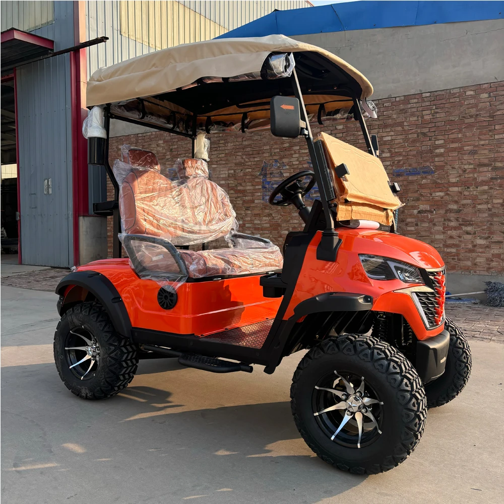 

High Quality Electric Golf Car Vehicle 60V 72V Lithium Battery 2/4/6 Seats Golf Carts with 4000w 5000w Go Karts Adults