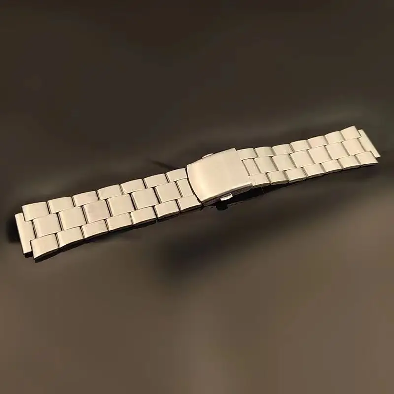 2020 New Style Stainless Steel Silver Brush Watch Band For Ae1200 Watch Bracelet Waterproof