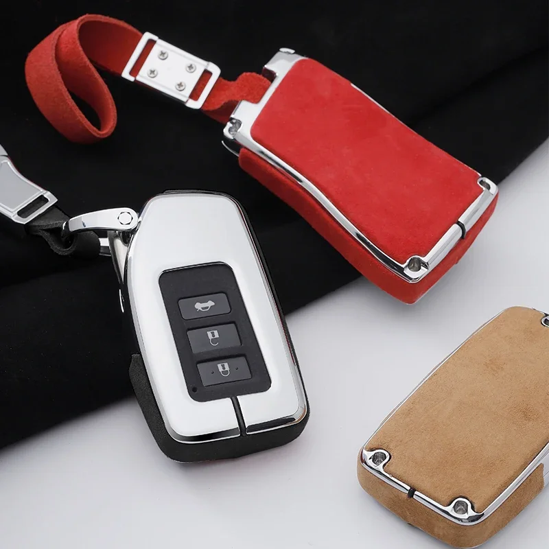 

Car Suede Leather Keychain Case Cover Wallet For Lexus UX260 200 ES300h ES350 ES200 ES260 RX LX NX CT GS IS GX RC LS GT CT200h