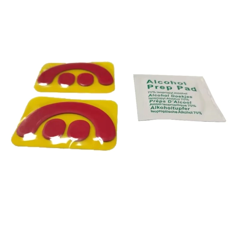 2Set Bantalan Sepatu Mouse Mouse Tepi Melengkung Bulat untuk Seri Rival 3