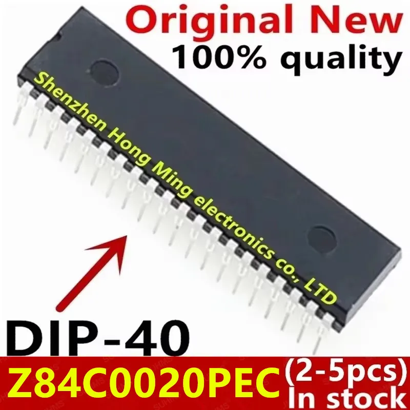 (2-5pece)100% 새로운 Z84C0020PEC Z84C0020 84C0020 DIP-40
