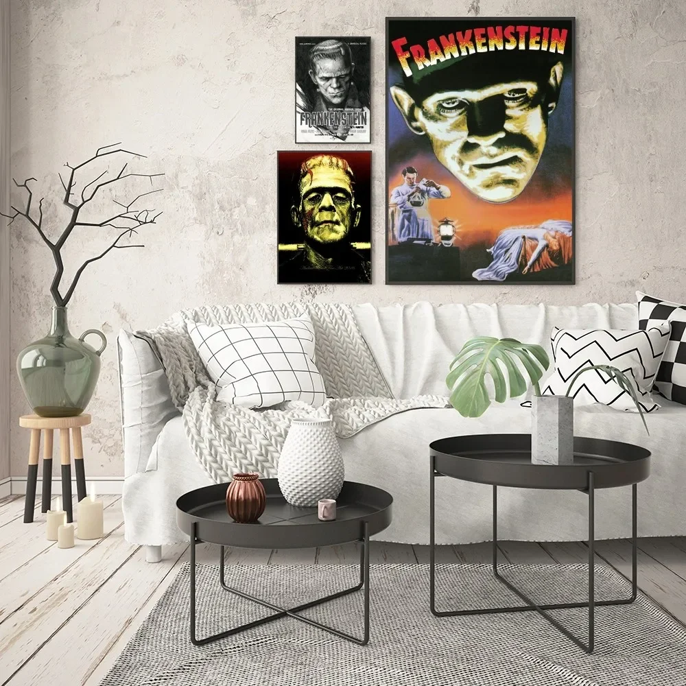 1pc Bride Frankenstein Loch Poster Good Quality Prints Universal Monsters Room Home Bar Cafe Decor Aesthetic Art Wall Painting