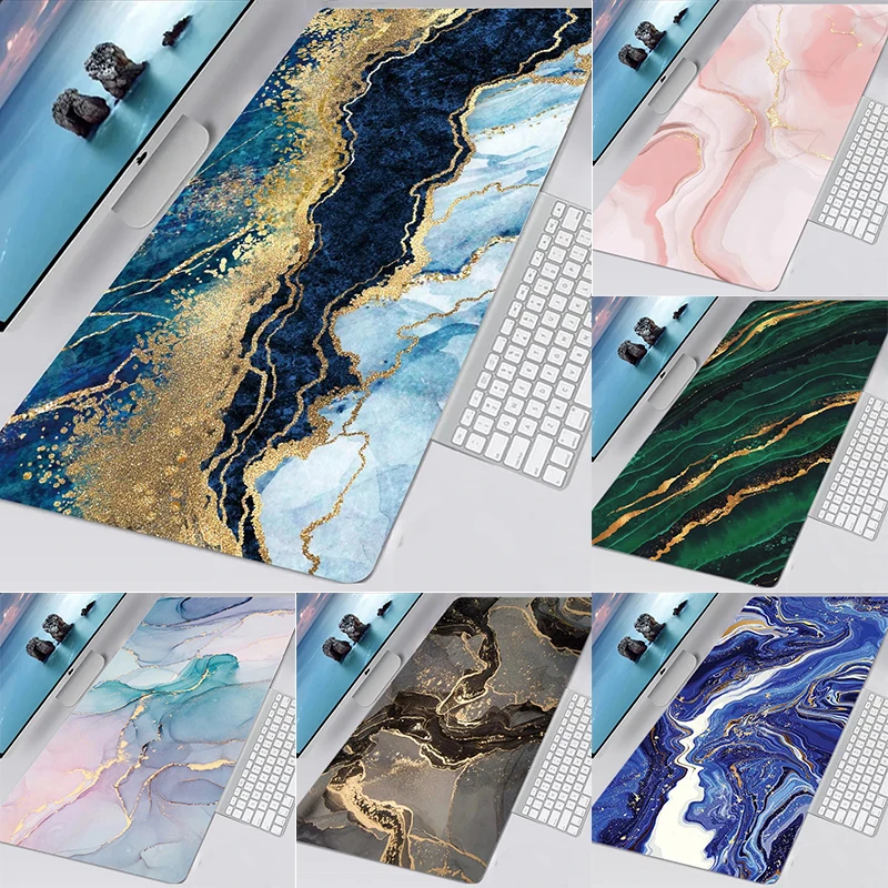 Marble Mouse Pad Computer Gaming Mousepad Large Mouse Mat PC