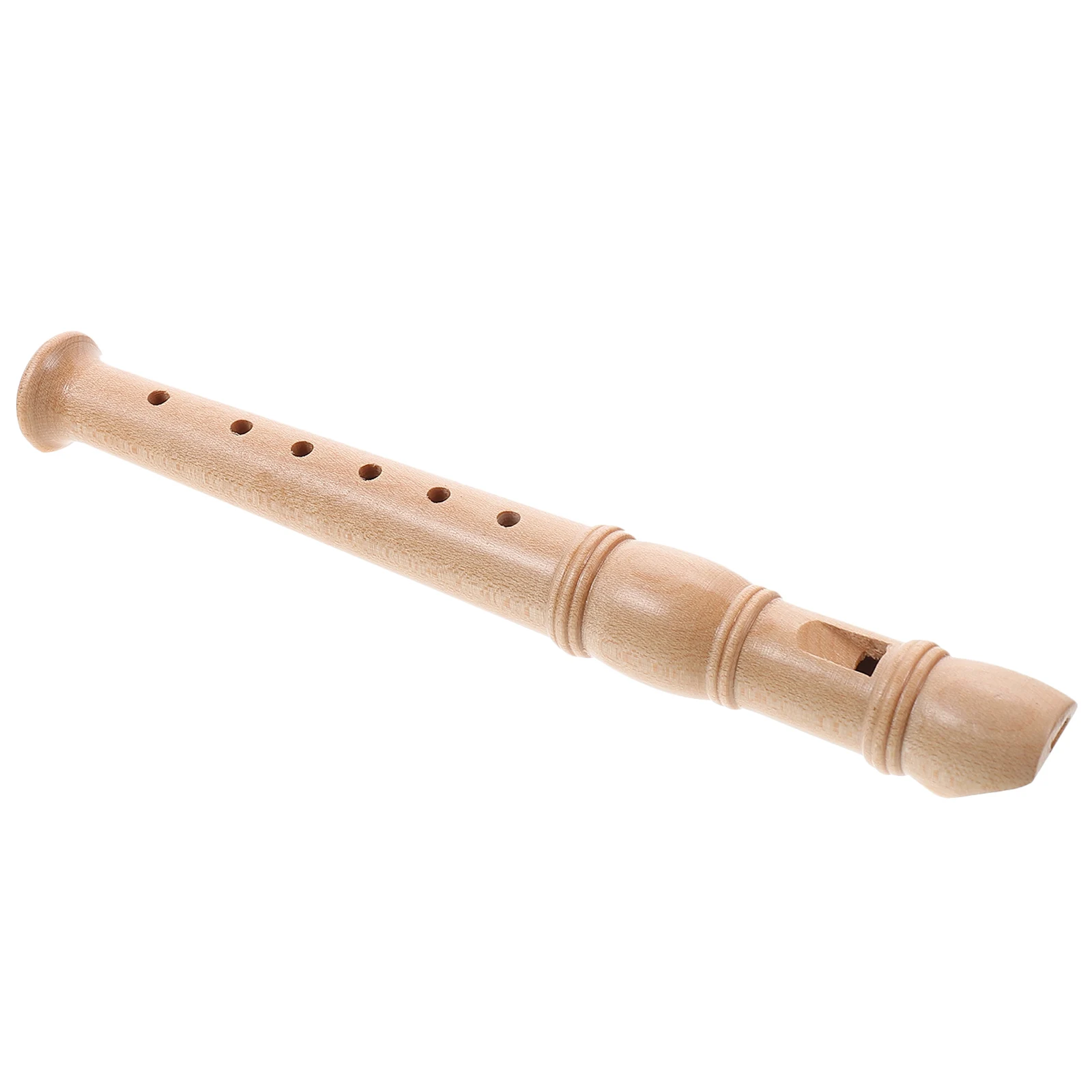 

Wooden Children Recorder Kids Musical Instruments Bright Sound Smooth Surface Premium Wood Promote Abilities Soprano