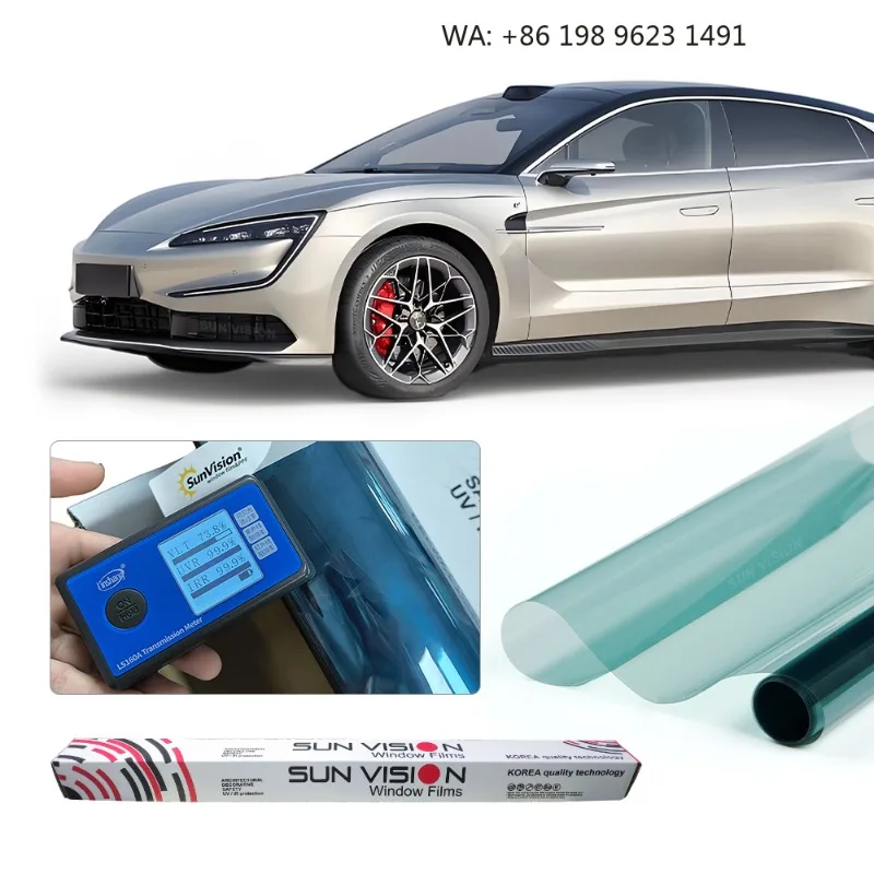 Nano Ceramic Solar Film High Heat Rejection Anti UV HD Clarity Private Protection Wholesale  Printed Box