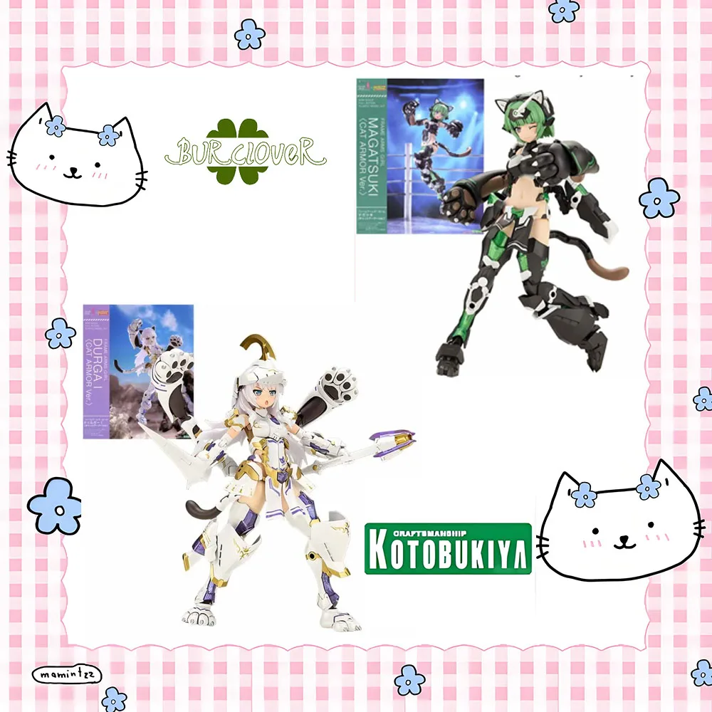 

Kotobukiya Original FRAME ARMS GIRL FAG DURGA I CAT ARMOR Ver. MAGATSUKI SNOW MIKU Сборочная модель игрушки Коллекционные на складе