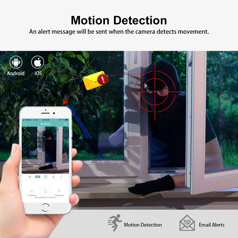 AZISHN H.265 4MP 2560*1440 CMOS Audio IP Camera Waterproof Face Detection Day/Night XMEye P2P CCTV Cam POE48V Z78BS60-4MP