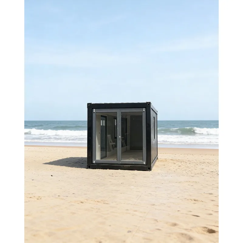 

Foldable Prefabricated Container House Steel Structure Modular Home Easy Installation Waterproof for Hotel Office Shop