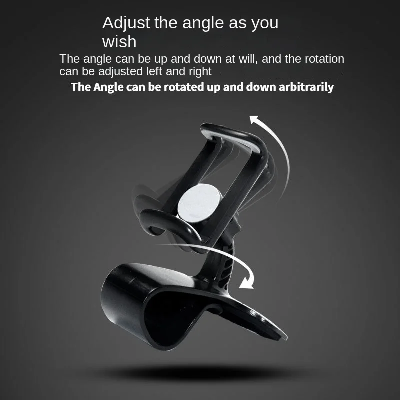 

Автомобильный держатель для телефона с гравитационным замком, крепление для телефона, Многофункциональная Универсальная 360-градусная Гибкая регулировка, универсальная автоматическая подставка для телефона