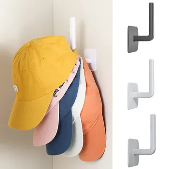 Adesivo Hat Rack para Baseball Caps, Wall Cap Hanger, Organizador de armazenamento, Sem Perfuração para Armário da Porta
