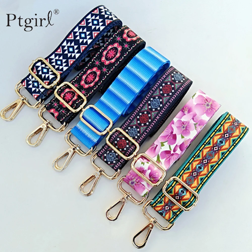 2023 Colored Bag Strap Handbag Belt Wide Shoulder Bag Strap Replacement Strap Accessory Bag Part Adjustable Belt For Bags 130cm