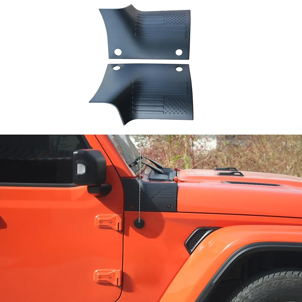 Car Cowl Body Armor Outer Engine Hood Cowling Cover Guard For Jeep Wrangler JL Gladiator JT 2018-2019